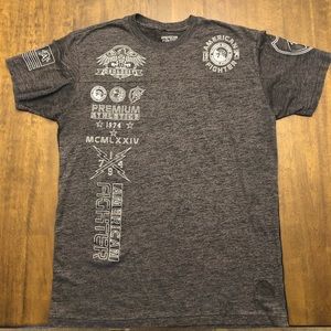 Reflective American Fighter Shirt
